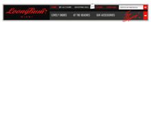 Tablet Screenshot of loonybum.com